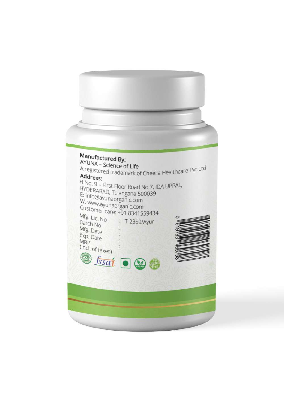 Ayuna Amlaki Veg Capsules