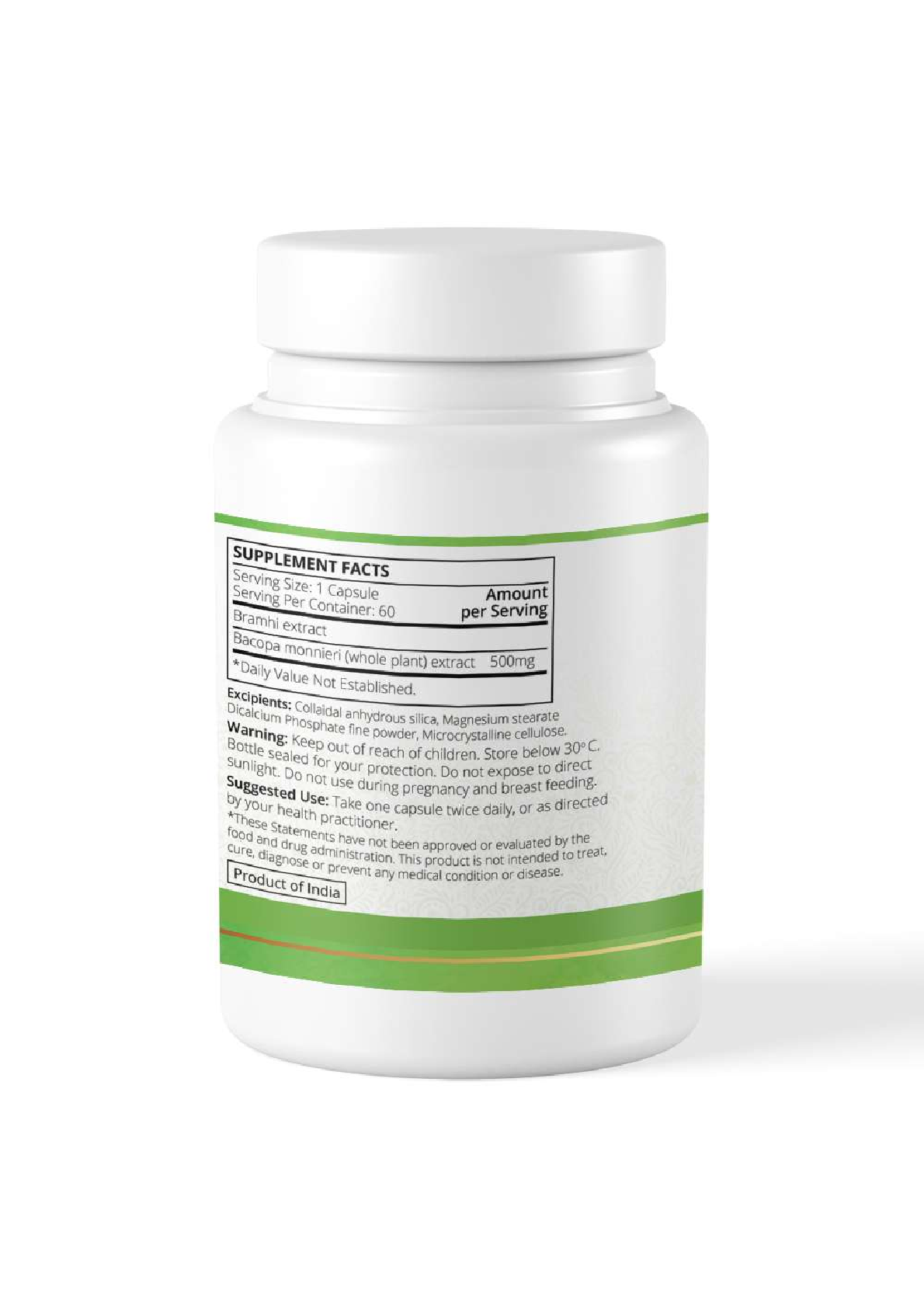 Ayuna Brahmi Veg Capsules