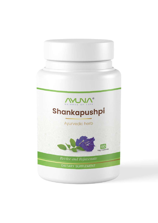 Ayuna Shankapushpi Veg Capsules
