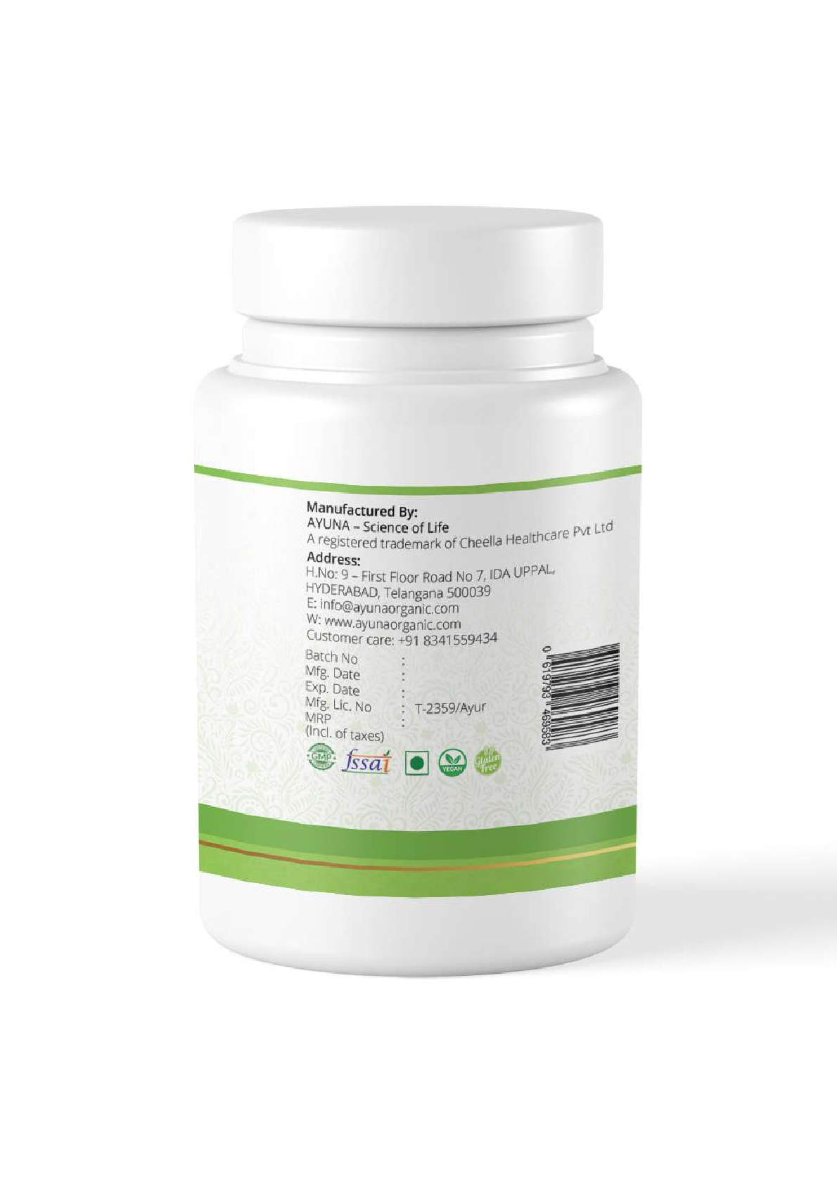 Ayuna Satavari Veg Capsules