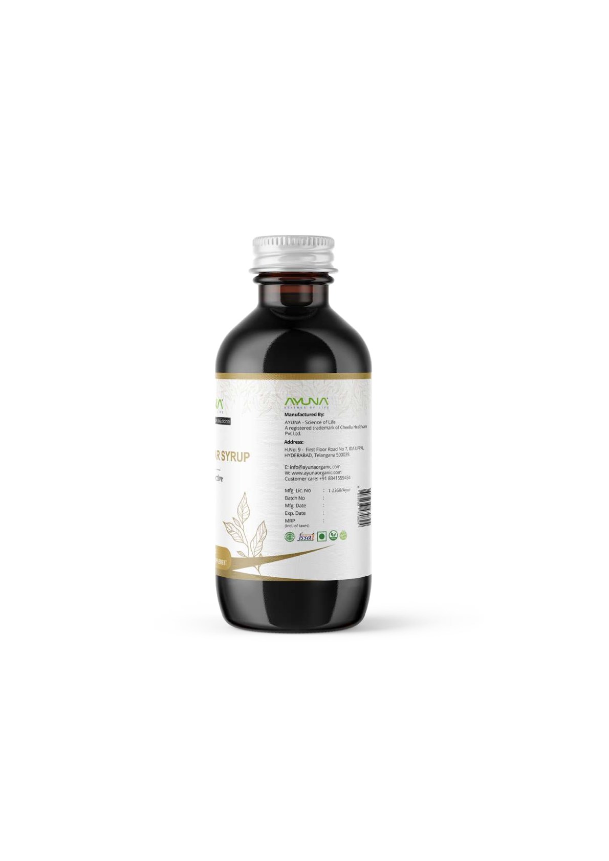 Ayuna Vento Clear Syrup