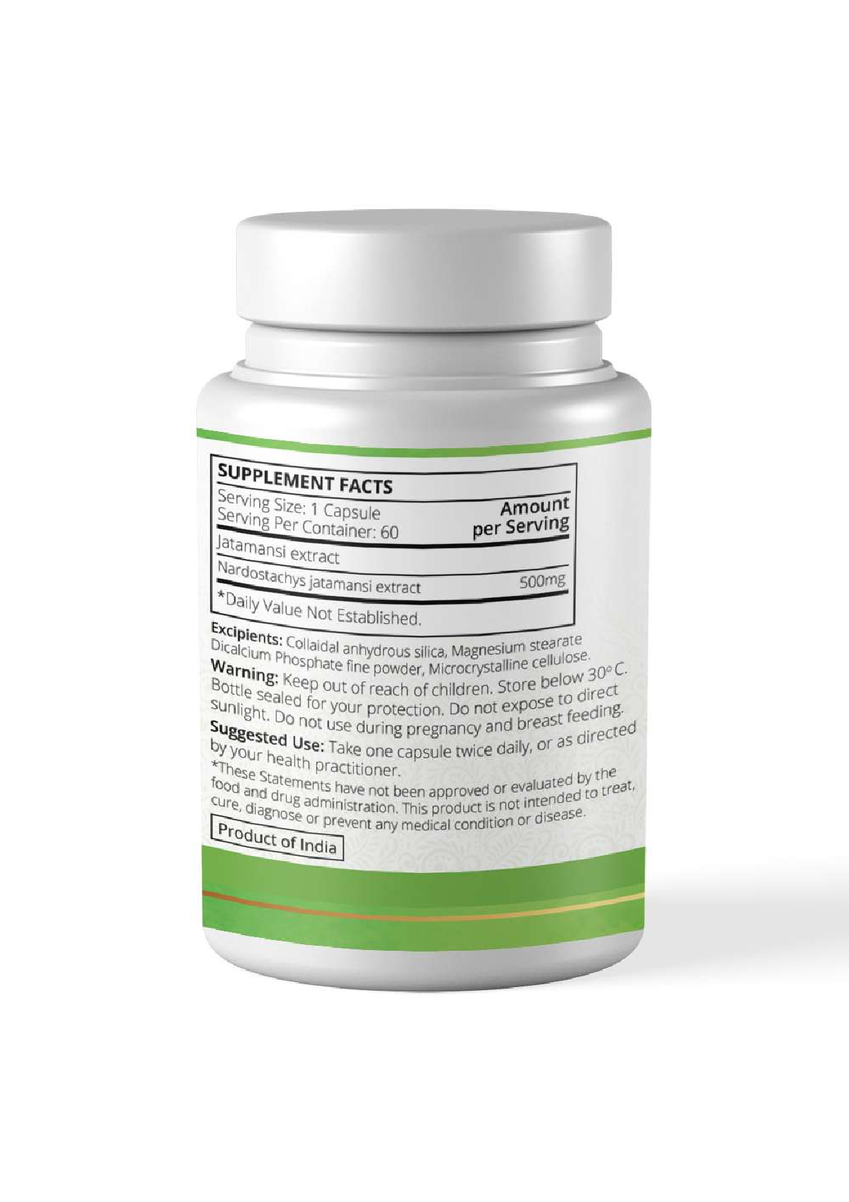 Ayuna Jatamansi Veg Capsules