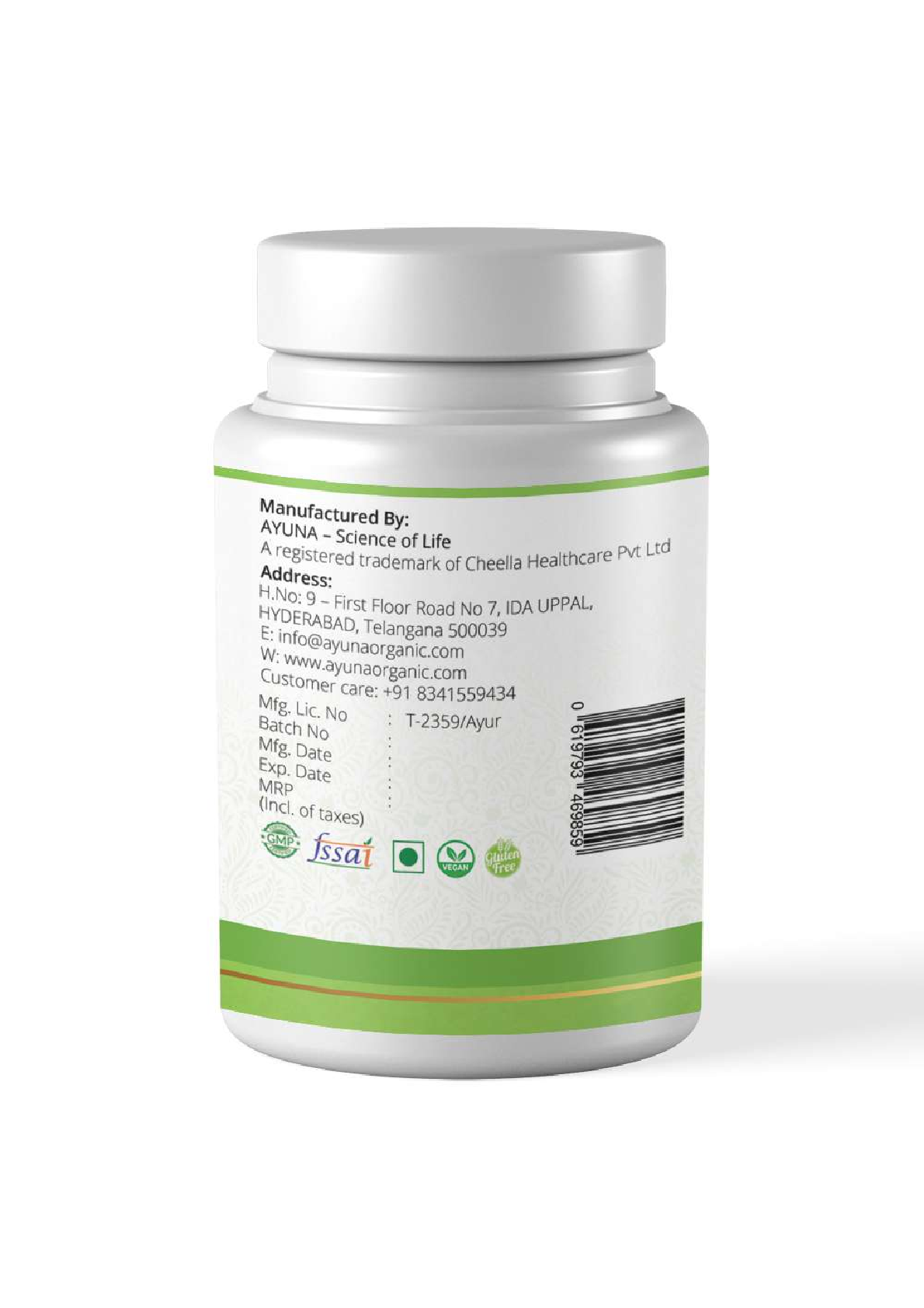 Ayuna Jatamansi Veg Capsules